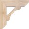Ekena Millwork Legacy Slat Smooth Bracket, Douglas Fir, 3 1/2"W x 16"D x 16"H BKT04X16X16LEC06SDF - alternate 2